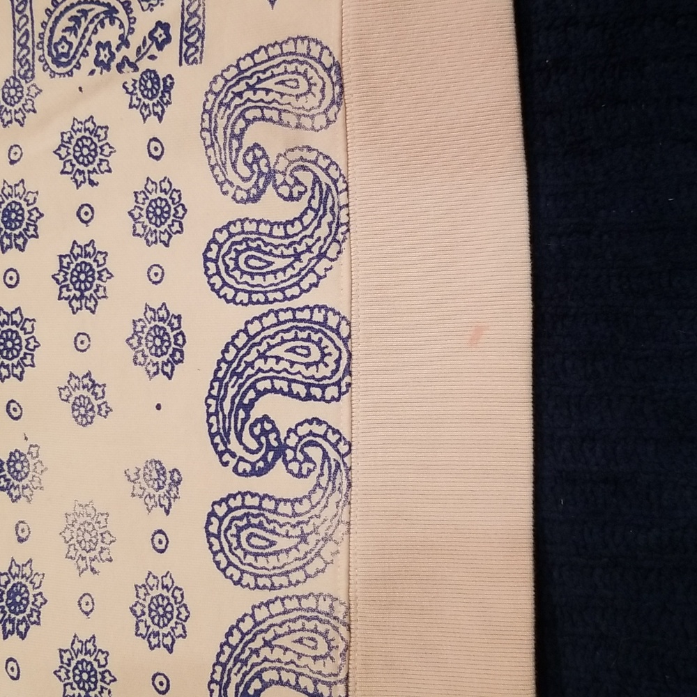 JCrew Patterned Hoodie with Blue Accents - Picture 7 of 8